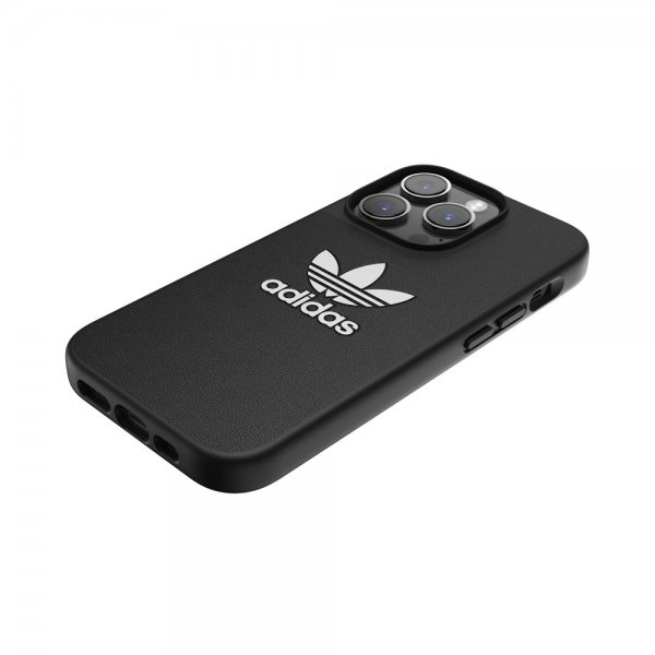 Adidas iPhone 14 Pro Kuori Trefoil Snap Case Musta