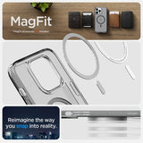Spigen iPhone 14 Pro -suojakuori Ultra Hybrid MagFit Frost Black