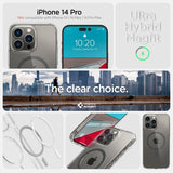 Spigen iPhone 14 Pro Ultra Hybrid MagFit Graphite -suojakuori