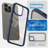 Spigen iPhone 14 Pro -kuoret, Ultra Hybrid, laivastonsininen