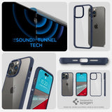 Spigen iPhone 14 Pro -kuoret, Ultra Hybrid, laivastonsininen