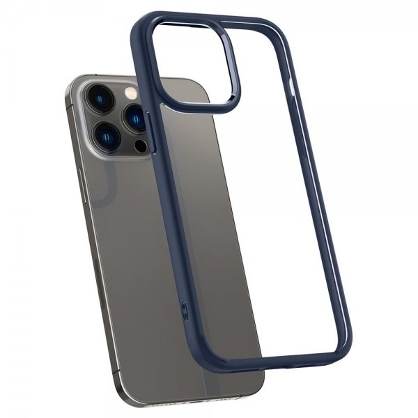 Spigen iPhone 14 Pro -kuoret, Ultra Hybrid, laivastonsininen