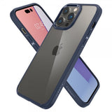 Spigen iPhone 14 Pro -kuoret, Ultra Hybrid, laivastonsininen