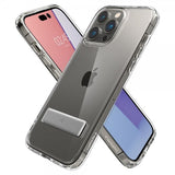 Spigen iPhone 14 Pro -suojakuori Ultra Hybrid S Crystal Clear