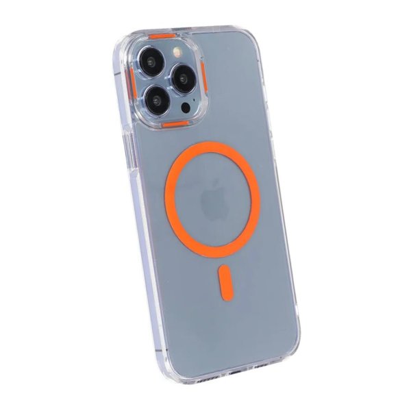 iPhone 14 Pro Kuori TPU MagSafe Oranssi