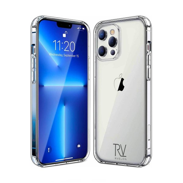 Rvelon iPhone 14 Pro Kuori TPU Läpinäkyvä
