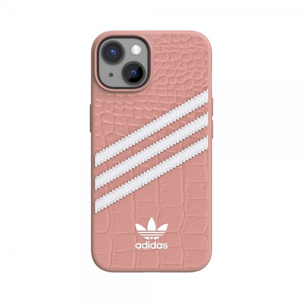 Adidas iPhone 14 -suojakuori 3 Stripes Snap Case Alligator Pink