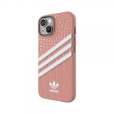 Adidas iPhone 14 -suojakuori 3 Stripes Snap Case Alligator Pink