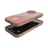 Adidas iPhone 14 -suojakuori 3 Stripes Snap Case Alligator Pink
