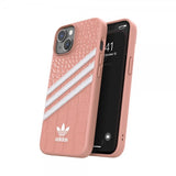 Adidas iPhone 14 -suojakuori 3 Stripes Snap Case Alligator Pink