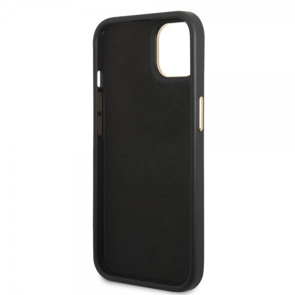 Guess iPhone 13/14/15 Kuori 4G Logo Musta