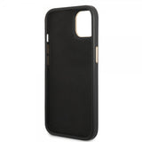 Guess iPhone 13/14/15 Kuori 4G Logo Musta