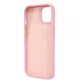 Guess iPhone 14 Suojakuori Croco Pinkki