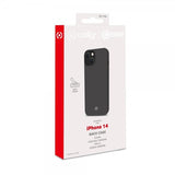 Celly iPhone 14 -suojakotelo CROMO, musta