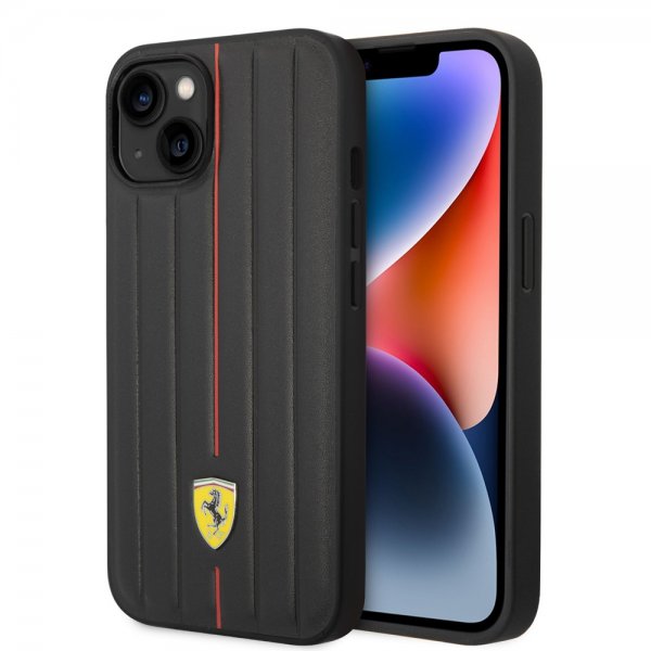 Ferrari iPhone 14-kuoret Kohokuviolliset raidat Punainen