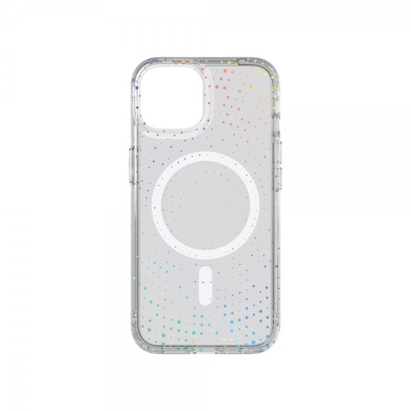 Tech21 iPhone 13/14/15 Kuori Evo Sparkle MagSafe Radiant