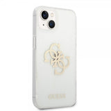 Guess iPhone 14 Kuori Full Glitter Transparent