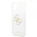Guess iPhone 14 Kuori Full Glitter Transparent