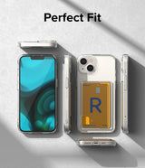 Ringke iPhone 14 -suojakotelo Fusion Card Clear