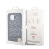 Guess iPhone 14 -suojakuori G Cube MagSafe Musta