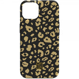 Richmond & Finch iPhone 14 -suojakuori Gold Leopard