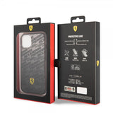 Ferrari iPhone 14 -suojakuori Gradient Scuderia, musta