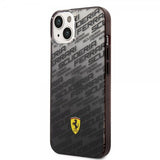 Ferrari iPhone 14 -suojakuori Gradient Scuderia, musta