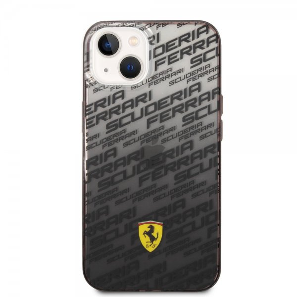 Ferrari iPhone 14 -suojakuori Gradient Scuderia, musta