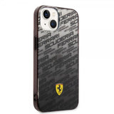 Ferrari iPhone 14 -suojakuori Gradient Scuderia, musta