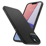 Spigen iPhone 14 -suojakuori Liquid Air Matte Black