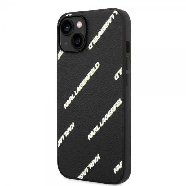 Karl Lagerfeld iPhone 14 Suojakuori Logomania Musta