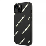Karl Lagerfeld iPhone 14 Suojakuori Logomania Musta