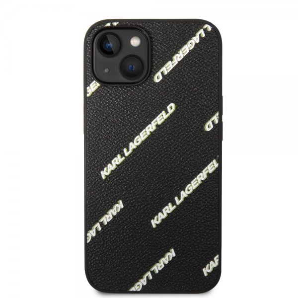 Karl Lagerfeld iPhone 14 Suojakuori Logomania Musta