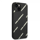 Karl Lagerfeld iPhone 14 Suojakuori Logomania Musta
