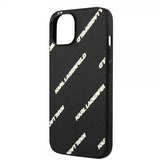 Karl Lagerfeld iPhone 14 Suojakuori Logomania Musta