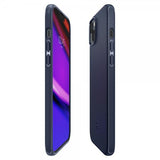Spigen iPhone 14 -suojakuori Mag Armor MagFit Navy Blue