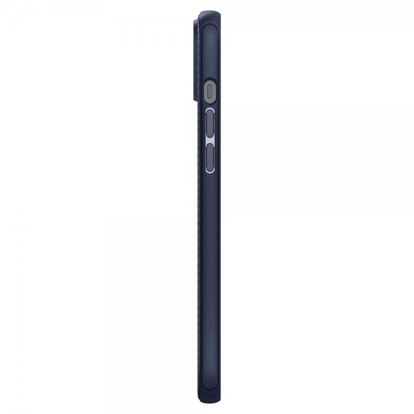 Spigen iPhone 14 -suojakuori Mag Armor MagFit Navy Blue
