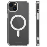 Vivanco iPhone 14 Suojakuori Mag Steady Transparent