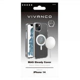 Vivanco iPhone 14 Suojakuori Mag Steady Transparent