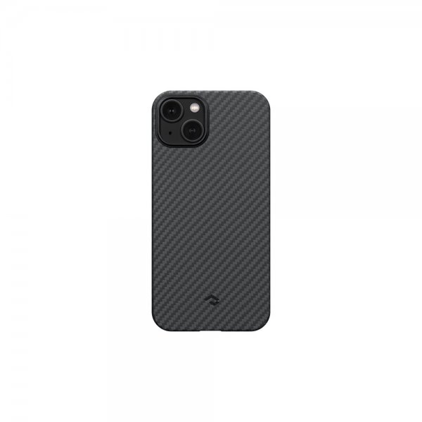 Pitaka iPhone 14 MagEZ Case 3 -suojakuori, musta/harmaa (Twill)