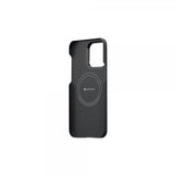 Pitaka iPhone 14 MagEZ Case 3 -suojakuori, musta/harmaa (Twill)