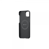 Pitaka iPhone 14 MagEZ Case 3 -suojakuori, musta/harmaa (Twill)