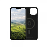 dbramante1928 iPhone 13/iPhone 14 kuoret Monaco MagSafe Night Black