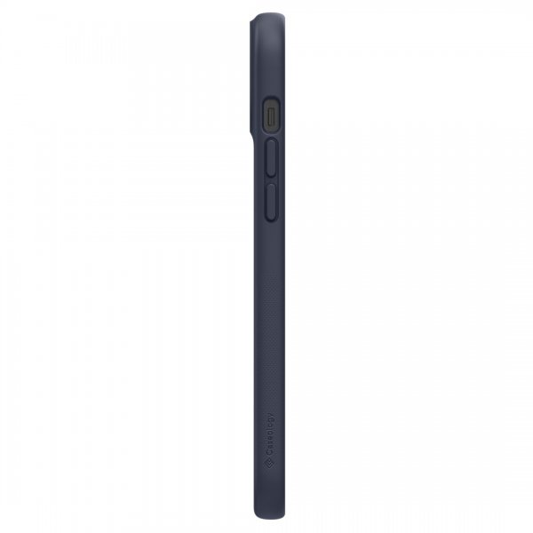 Caseology iPhone 14 -suojakuori ja näytönsuoja Nano Pop 360 Blueberry Navy