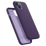 Caseology iPhone 14 -suojakotelo näytönsuojalla Nano Pop 360 Grape Purple