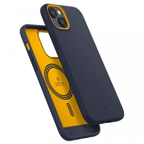 Caseology iPhone 14 -suojakuori Nano Pop Mag Blueberry Navy