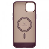 Caseology iPhone 14 -suojakuori Nano Pop Mag Burgundy Bean