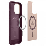 Caseology iPhone 14 -suojakuori Nano Pop Mag Burgundy Bean