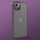 X-Level iPhone 14 -suojakuori, Nature Color Series, violetti