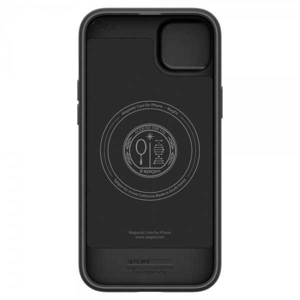 Spigen iPhone 14 Suojakuori Optik Armor MagFit Musta